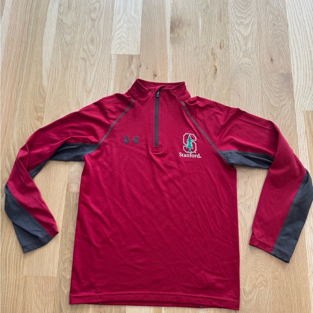 Under Armour Red HeatGear Pullover